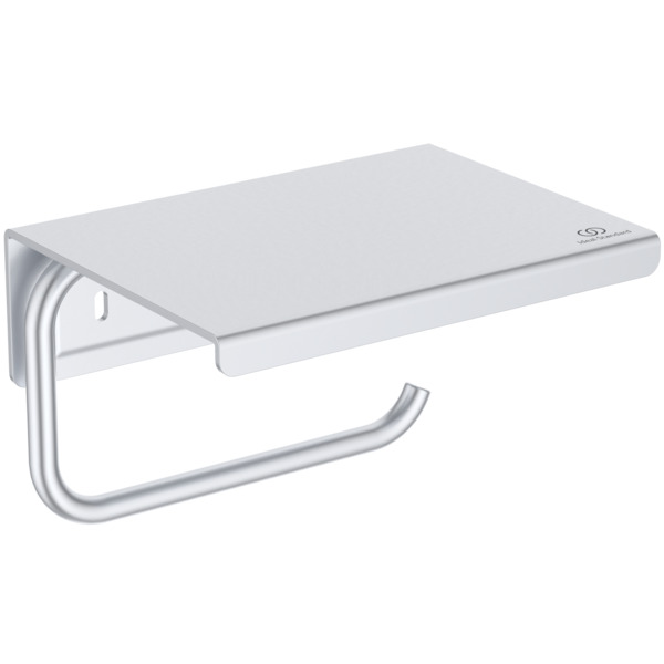 Suport hartie igienica cu aparatoare Ideal Standard Alu+ silver