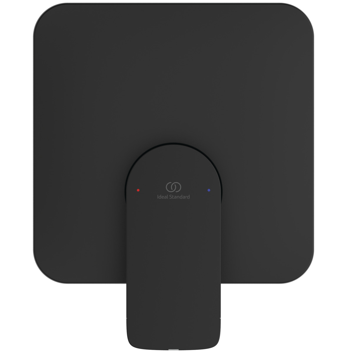 Baterie dus Ideal Standard Ceralife C cu montaj incastrat  include corp ingropat  negru mat