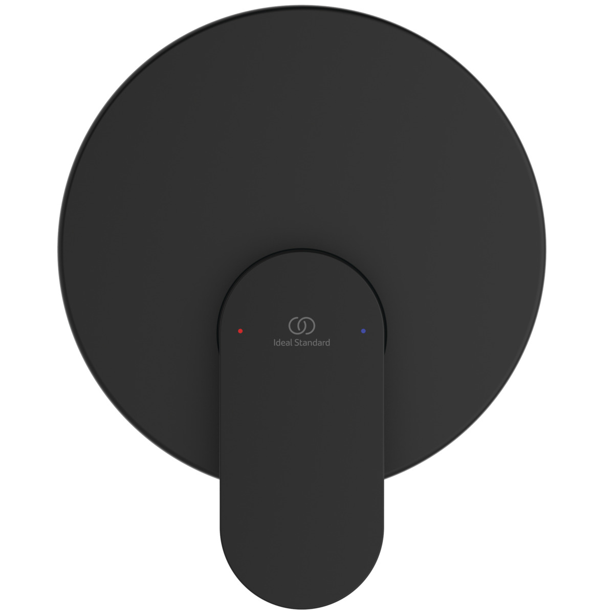Baterie dus Ideal Standard Ceralife O cu montaj incastrat  include corp ingropat  negru mat