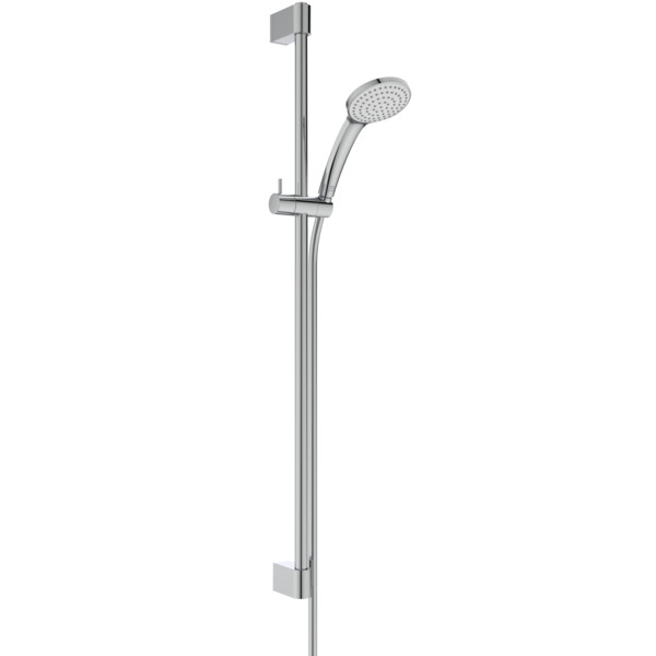 Set de dus Ideal Standard Idealrain cu para de dus 1 jet  furtun si bara 90cm  crom