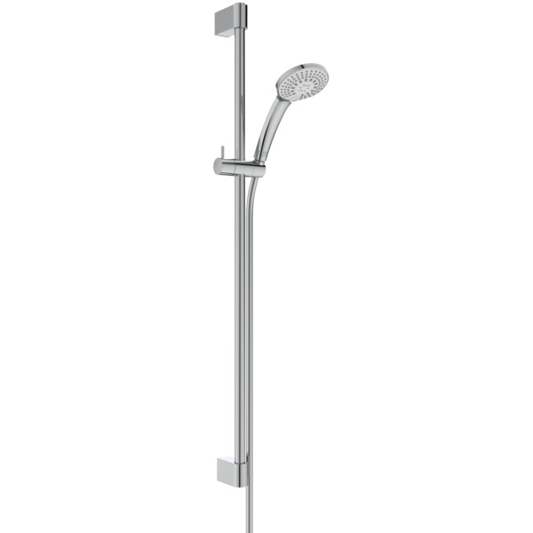 Set de dus Ideal Standard Idealrain cu para de dus 3 jet  furtun si bara 90cm  crom