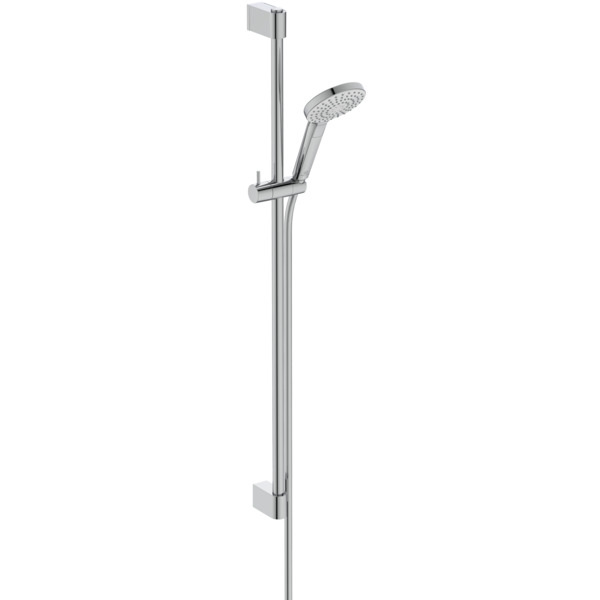 Set de dus Ideal Standard Idealrain Evo cu para de dus 3 jet  furtun si bara 90cm  crom