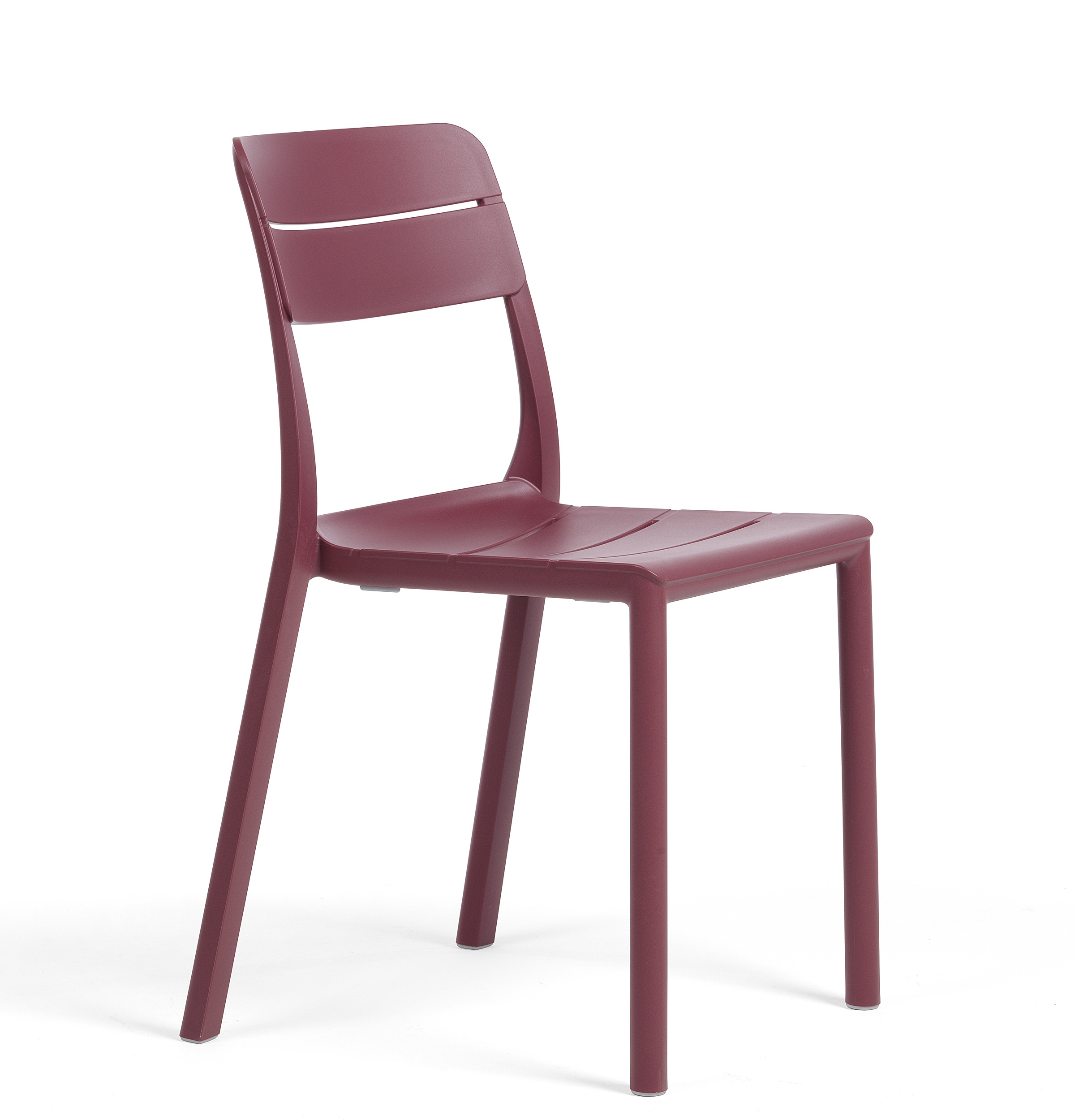 Scaun exterior Nardi Cassia Bistrot rosu Borgogna