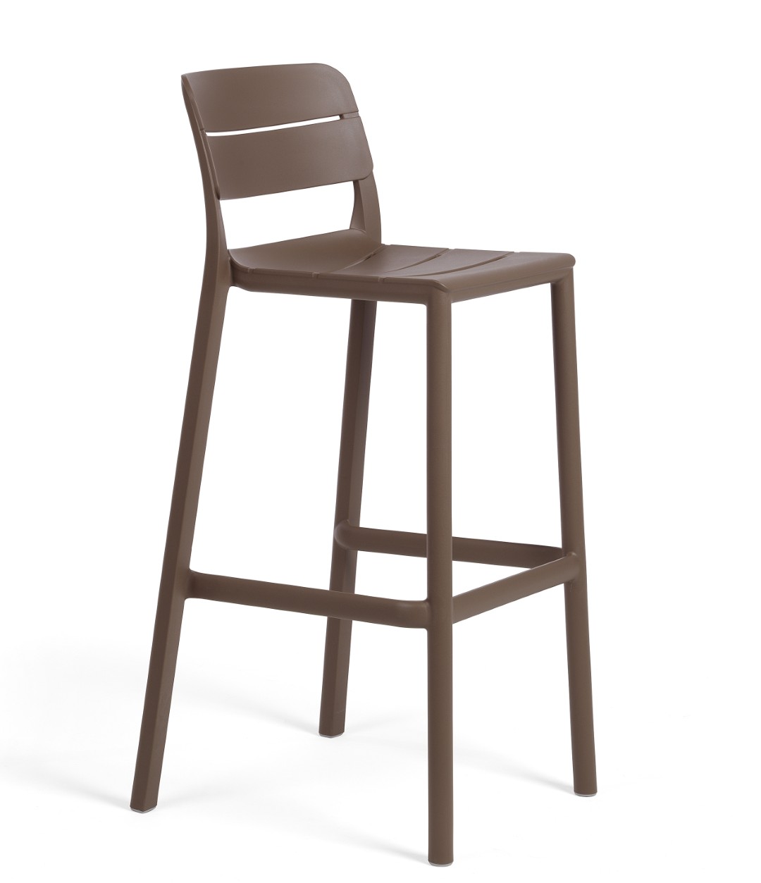 Scaun inalt exterior Nardi Cassia Stool  h76cm  maro Tabacco