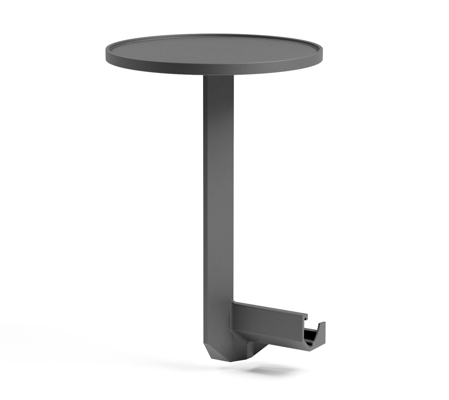 Masuta auxiliara Nardi Maximo  d 33cm  h41cm  gri Basalto