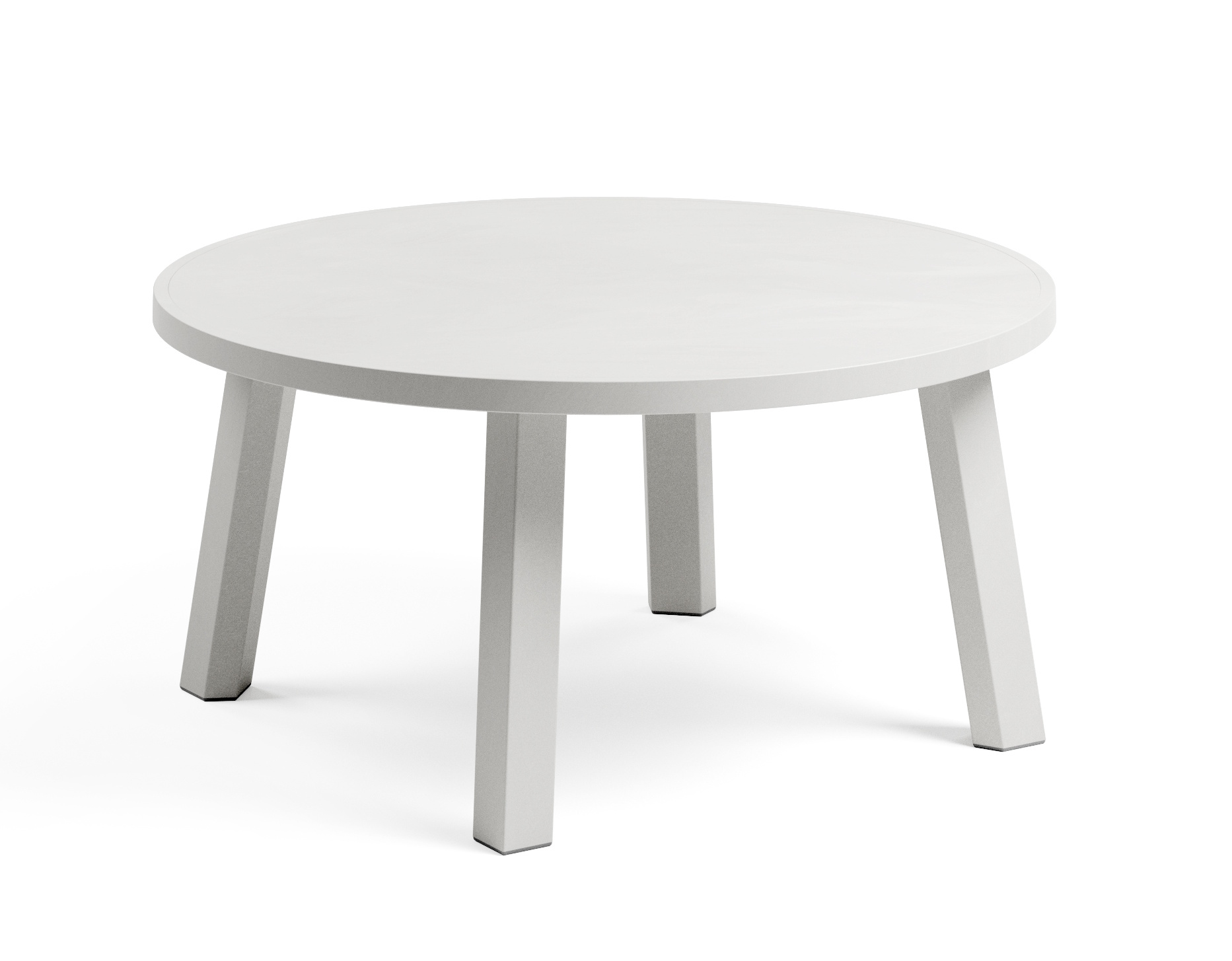 Masuta exterior Nardi Maximo 60 Mini d 60cm  h30cm  alb Gesso