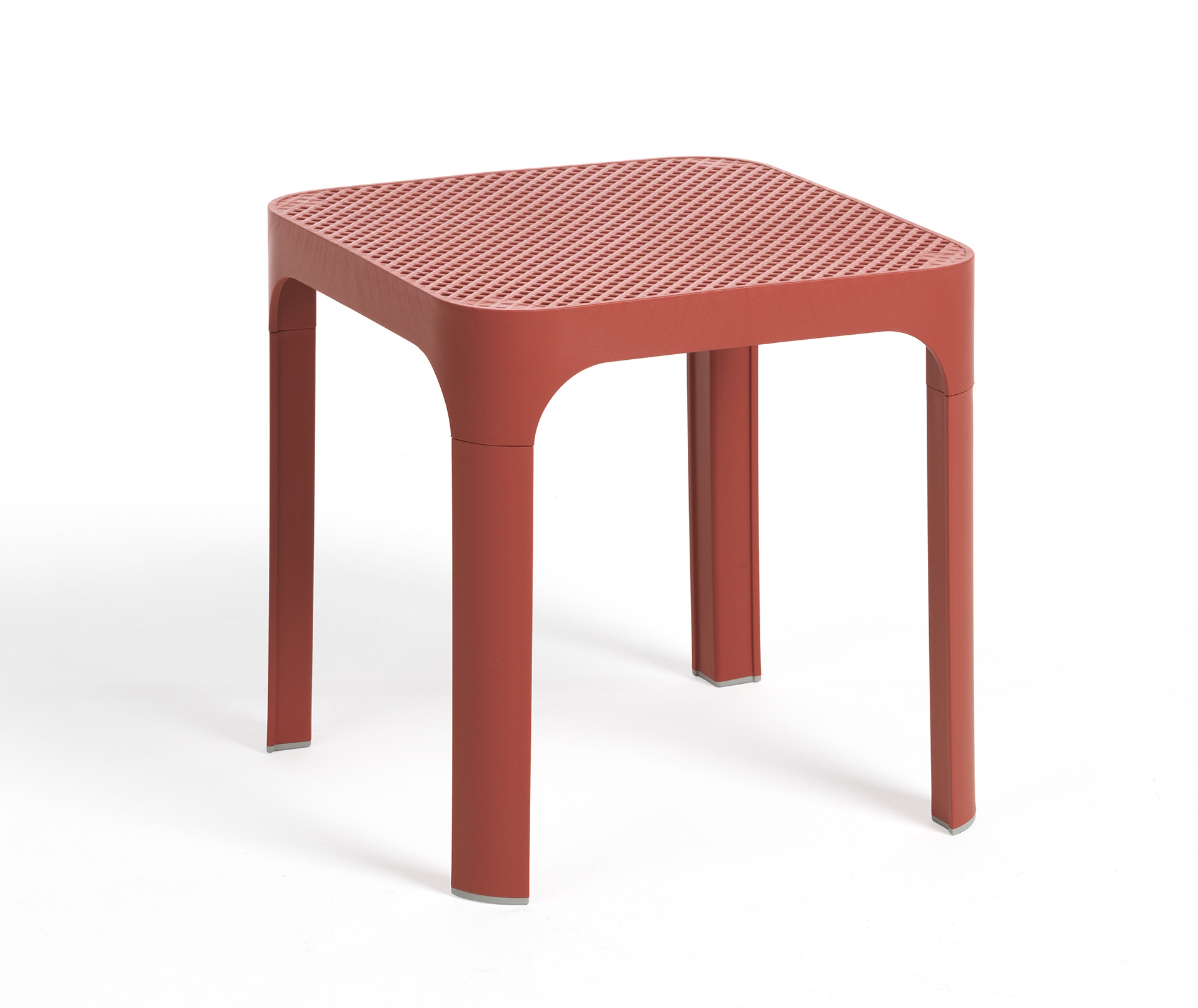 Masuta exterior Nardi Net 40x40cm  h 40cm  rosu corallo