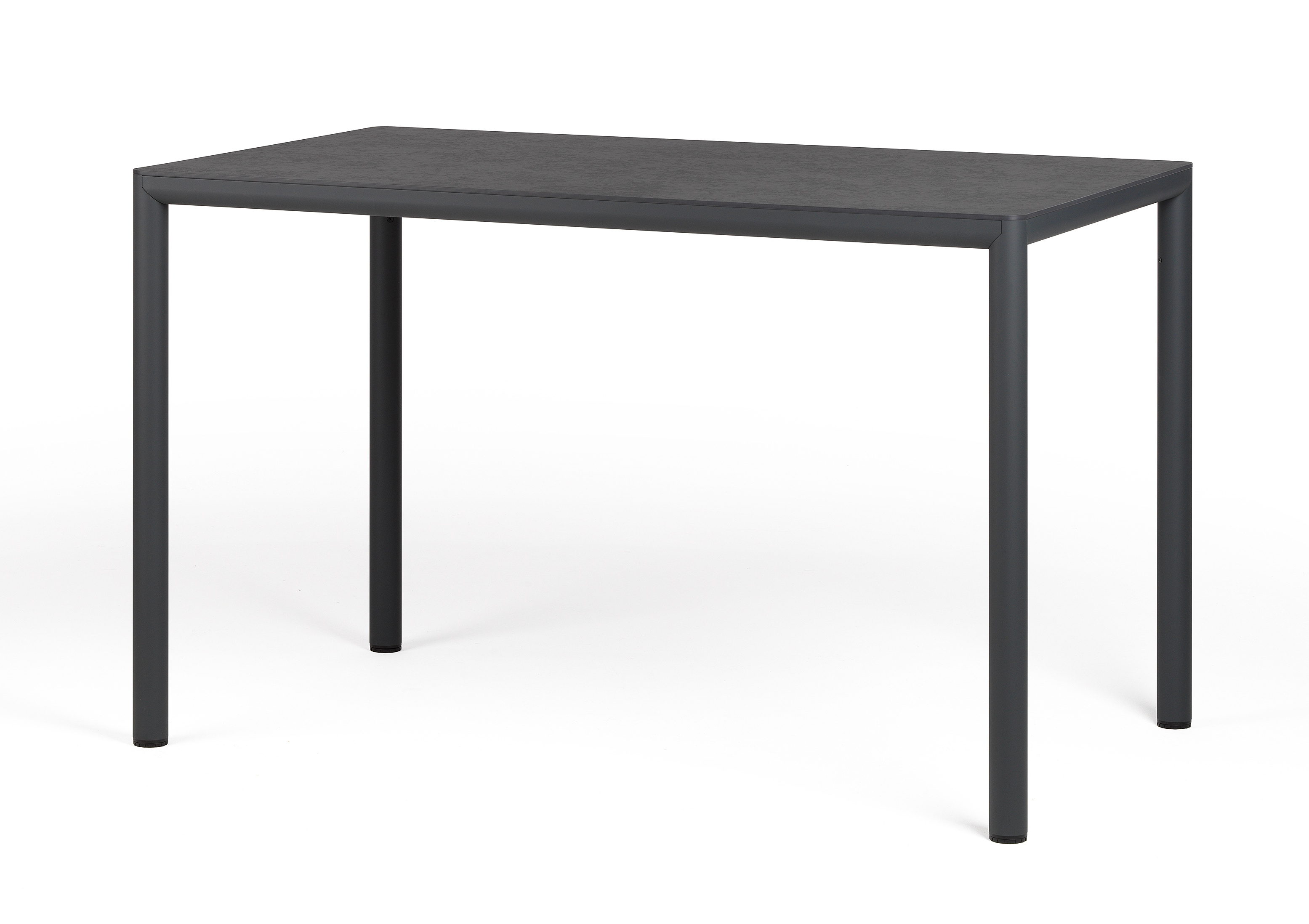 Masa exterior Nardi Piave 120x70cm  h76cm  baza aluminiu  top HPL Materia  antracite