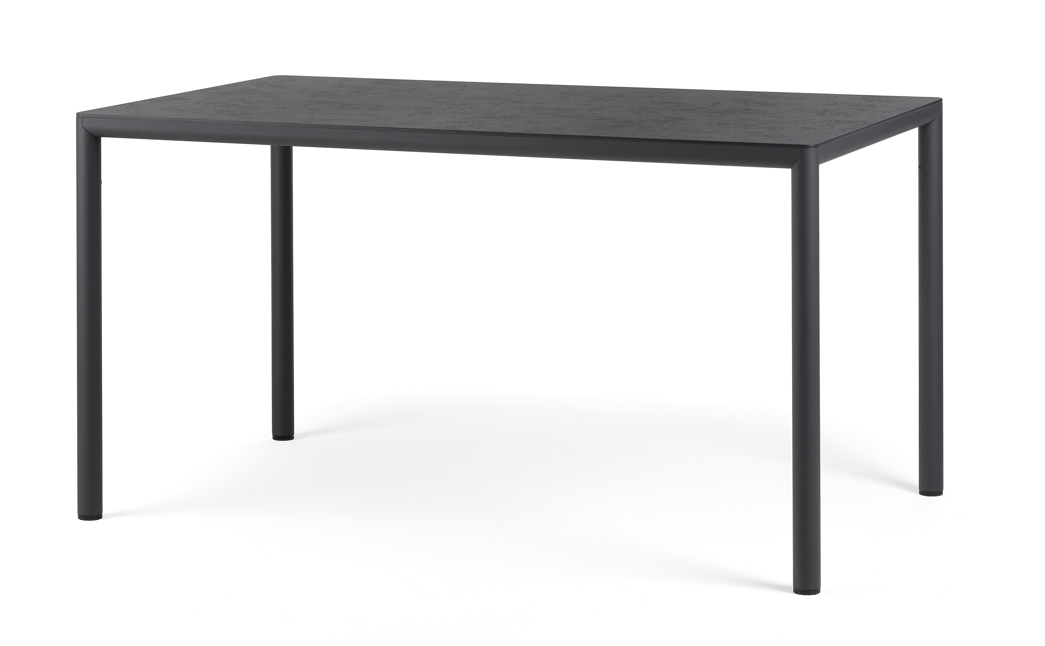 Masa exterior Nardi Piave 140x80cm  h76cm  baza aluminiu  top HPL Materia  antracite