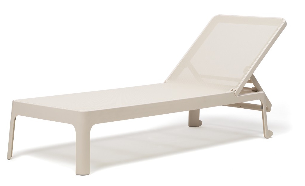 Sezlong exterior Nardi Plano cu cadru PPF corda si sintetic incenso