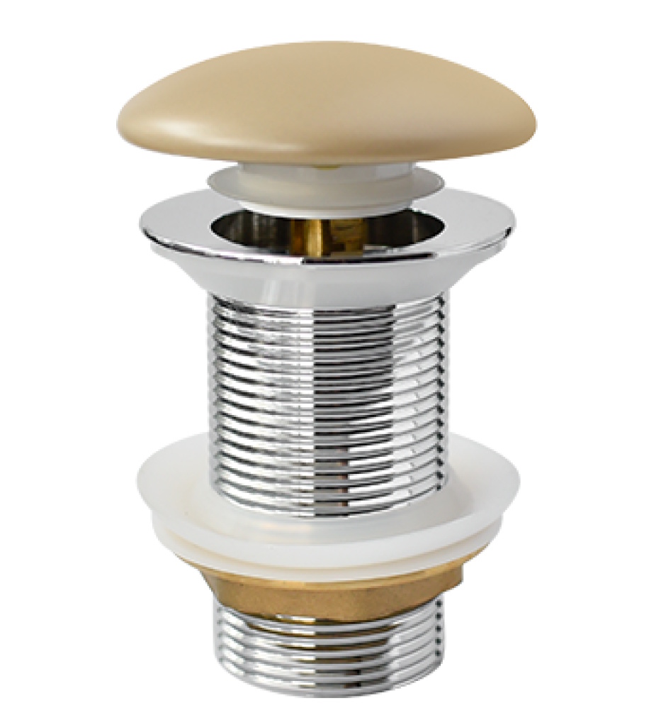 Ventil click-clack pentru lavoar Besco  mokka mat