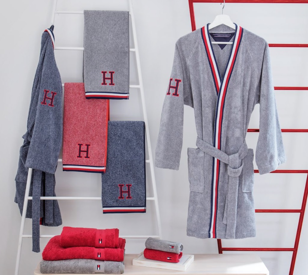 Halat de baie si prosoape Tommy Hilfiger