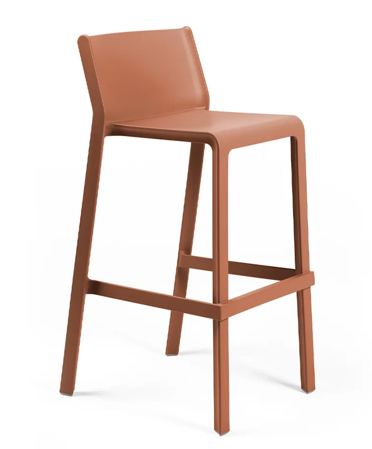 Scaun inalt exterior Nardi Trill Stool  h76cm  mattone