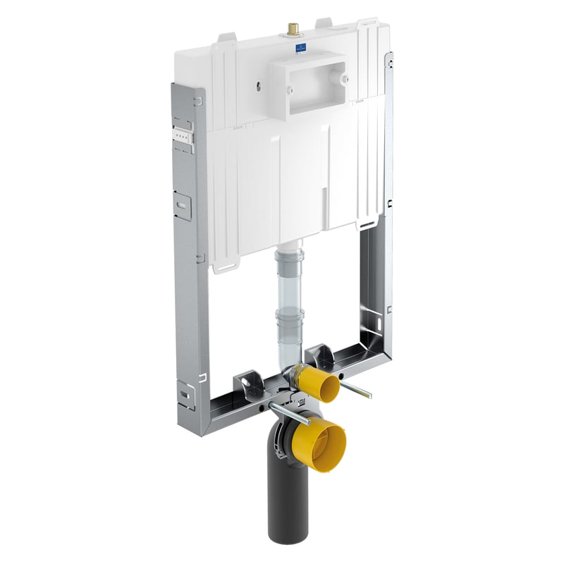 Rezervor incastrat Villeroy & Boch ViConnect Compact cu cadru wc  pentru pereti de caramida  650 x 786 x 80 mm