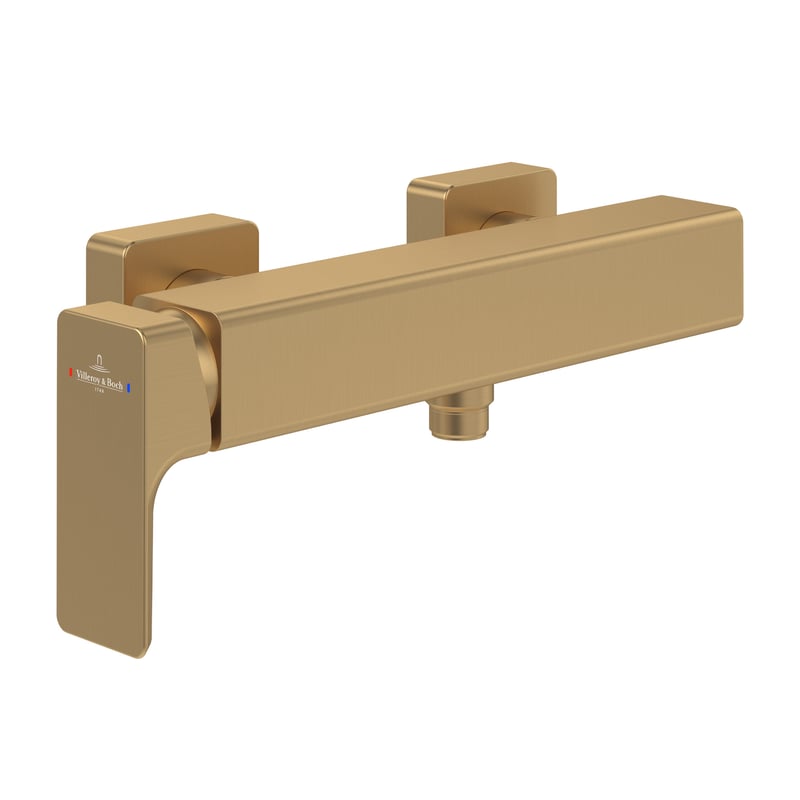 Baterie dus Villeroy & Boch Subway 3.0 auriu periat