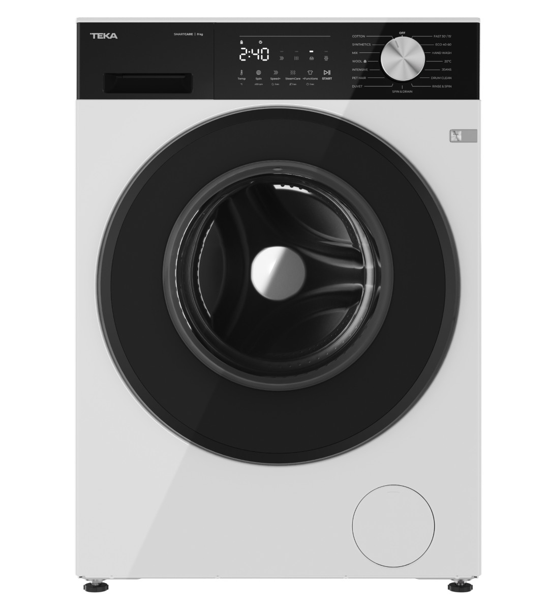 Masina de spalat rufe Teka Maestro WM 20841 W EU  8 kg  15 programe  1400rpm  60cm  alb
