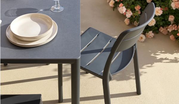 Mobilier outdoor - materiale noi, design elegant 