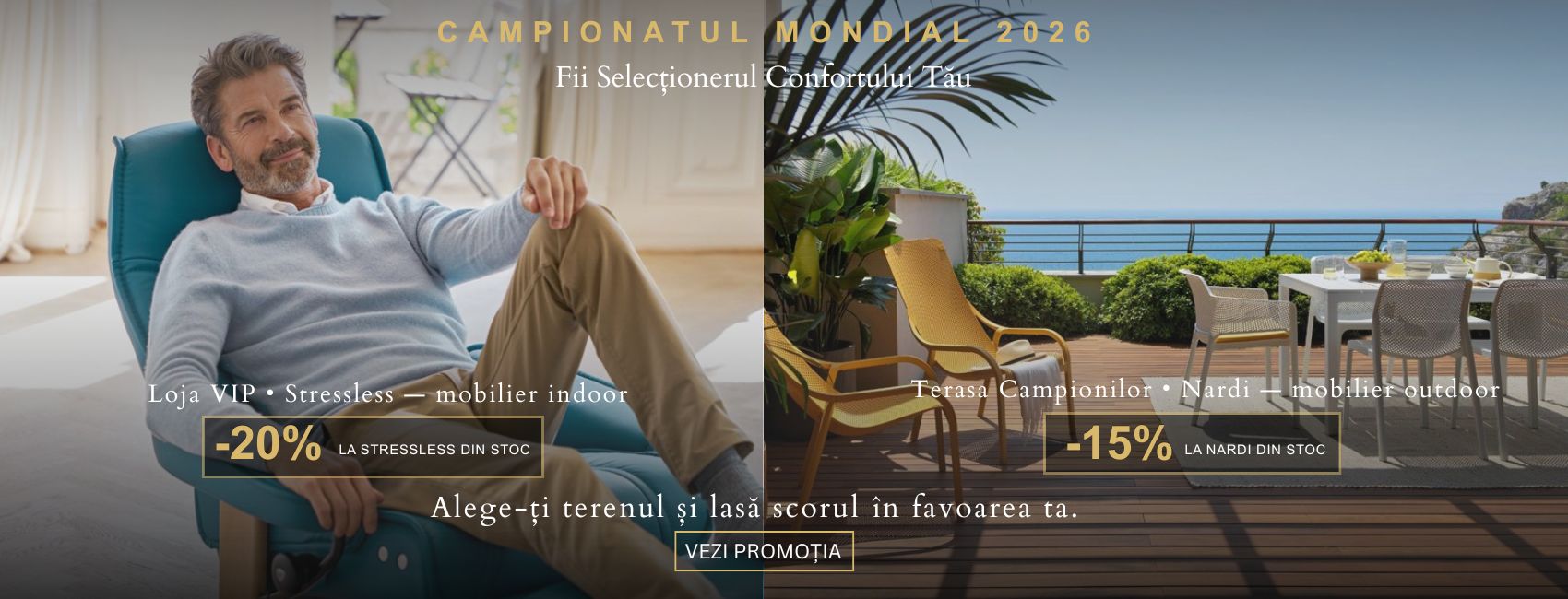 Campionatul mondial 2026 - Fii selectionerul confortului tau