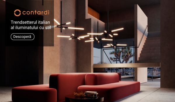 Contardi - trendsetterul italian al iluminatului cu stil