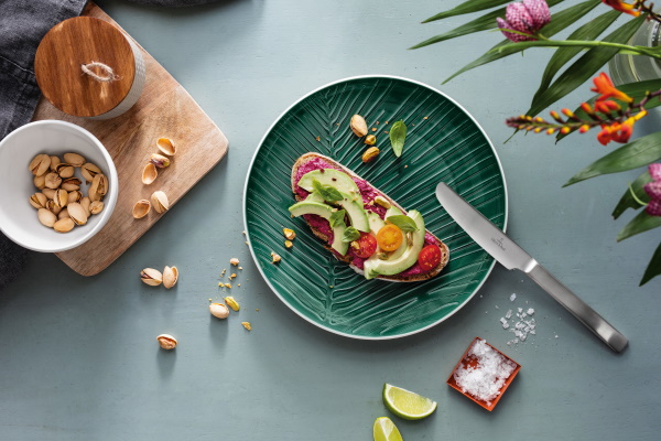 Farfurie Villeroy&Boch it's my match green leaf